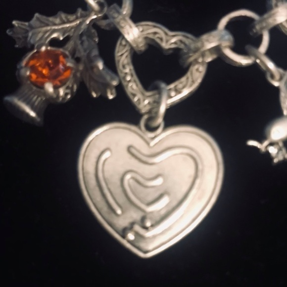 Silver tone Barbie Style Charm Bracelet - Picture 9 of 14